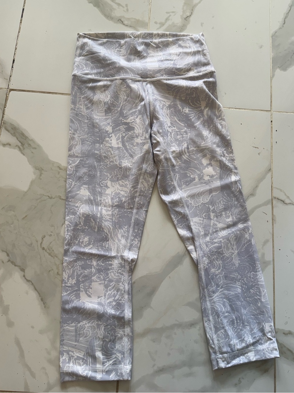 lululemon athletica Light Gray Leggings